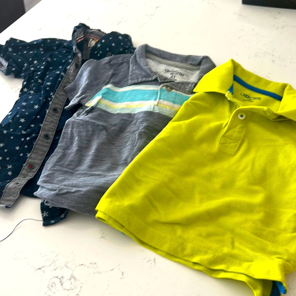 Various Branded Shirts 24 month and 2T
